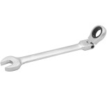 Ключ комбинированный трещоточный Tolsen TT15249 с шарниром 23 мм