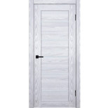 Дверь межкомнатная Komfort Doors Альфа-5 экошпон Айс ривьера стекло белое матовое 1900х550 мм в комплекте коробка 2,5 шт. и наличник 5 шт.