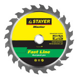 Диск пильный по дереву Stayer Fast Line 3680-230-30-24 230x30мм 24Т