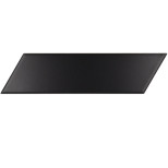 Плитка керамическая Equipe Chevron Wall Black Matt Left 23357 186х52 мм