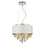 Изображение товара Подвесной светильник ST Luce Lacchia SL1350.503.04 4х40W хром белый золото