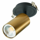 Светильник встраиваемый ST Luce ST303.208.01 GU10 1х50W IP20 без ламп 90x175 мм золотистый