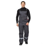 Изображение товара Полукомбинезон зимний Факел Труженик-Ультра-2 87474868.009 темно-серый/красный 60-62/170-176