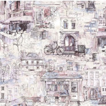 Обои виниловые на флизелиновой основе Wallsecret Basic Бонжур 8685-19