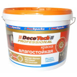 Краска влагостойкая DecoTech Professional база WA 3 л