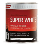 Краска для потолка Parade Super White E1 база А 0,9 л