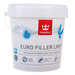Шпатлевка финишная легкая Tikkurila Euro Filler Light для стен и потолков 0,9 л