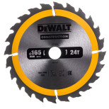 Диск пильный Dewalt Construction DT1934-QZ 165х20 мм 