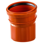 Отвод канализационный Политэк 200211015 15 градусов 110 мм