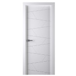 Дверное полотно Belwooddoors Svea эмаль белое 2000х600 мм