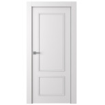 Дверное полотно Belwooddoors Ламира 2 эмаль белое 2000х600 мм 