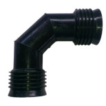 Отвод сварной Политэк 300011190 двухслойный 90 градусов 100 мм