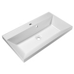 Раковина накладная BelBagno Marino BB800/450-LV-MR-AST из искусственного мрамора 800х450х140 мм