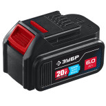 Изображение товара Аккумуляторная батарея Зубр Профессионал ST7-20-6 T7 20 В 6 А·ч для шуруповерта