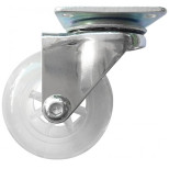 Колесо ПУ прозрачное Сибртех 68732