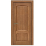 Межкомнатная дверь Komfort Doors Александрит глухая дуб светлый 1900х550 мм в комплекте коробка 2,5 шт и наличник 5 шт