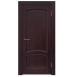 Межкомнатная дверь Komfort Doors Александрит глухая красное дерево 1900х550 мм в комплекте коробка 2,5 шт и наличник 5 шт