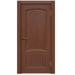 Межкомнатная дверь Komfort Doors Александрит глухая орех 1900х550 мм в комплекте коробка 2,5 шт и наличник 5 шт