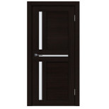 Межкомнатная дверь Komfort Doors Дельта со стеклом венге 1900х550 мм в комплекте коробка 2,5 шт и наличник 5 шт