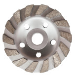 Изображение товара Круг шлифовальный чашечный Remocolor Турбо-сегмент 125 мм