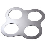 Рамка декоративная Novotech Metis Spot NT19 225 358247 хром