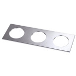 Рамка декоративная Novotech Metis Spot NT19 287 358251 хром