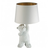 Лампа настольная Lumion Bear Moderni LN23 123 5663/1T E14 40W белый