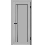 Межкомнатная дверь Komfort Doors Сигма-30 со стеклом эмалит серый 2000х700 мм в комплекте коробка 2,5 шт и наличник 5 шт