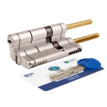 Механизм цилиндровый Mottura CP4P513101C5 37465 под вертушку матовый никель 46+10+26 82 мм 