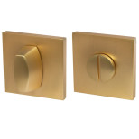 Ручка поворотная Armadillo Urban Slim WC-Bolt BK6.K.USS52 42885 FSG-39 флорентийское золото