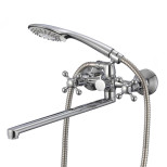 Смеситель для ванны Milardo Duplex DUPSBL2M10