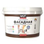 Краска фасадная VGT ВД-АК-1180 белоснежная 25 кг