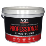 Клей акриловый монтажный VGT Professional универсальный белый 3 кг