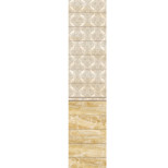 Панель стеновая ПВХ Панельпласт Бриллиантовая коллекция Мэйбл Вивс Узор 2700х250х8 мм 2 шт