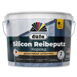 Штукатурка декоративная Dufa Silicon Reibeputz короед 2 мм 25 кг