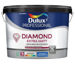 Краска для стен и потолков водно-дисперсионная Dulux Diamond Extra Matt глубокоматовая база BC 2,25 л