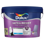 Краска для стен и потолков латексная Dulux Ultra Resist для гостиной и офиса матовая база BC 2,25 л