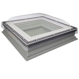 Окно мансардное для плоских крыш Fakro DXC-C P2 глухое с антивандальным стеклопакетом 600х600 мм