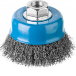 Изображение товара Щетка-крацовка чашечная для УШМ Зубр 75 мм 35261-075_z02 профессиональная