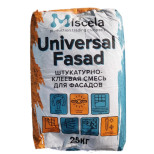 Штукатурно-клеевая смесь для фасадов Miscela Universal Fasad 25 кг