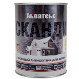 Антисептик акриловый кроющий для древесины Акватекс Сканди полуматовый база C 0,75 л
