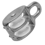 Изображение товара Блок двойной Креп-Комп шкив пластиковый 30 мм 1 шт