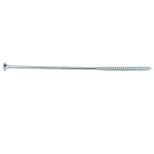 Саморез универсальный белый оцинкованный Pozy 6х200 мм 5 шт