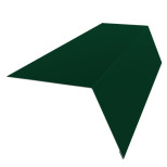 Изображение товара Планка карнизная широкая Grand Line Satin Matt TX Ral 6005 100х85 мм резка