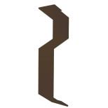 Изображение товара Планка примыкания внакладку Grand Line Drap TX 0,45 Ral 8017 25х17х35х17 мм резка