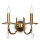 Светильник настенный Freya Forte FR1006WL-02G E14х2