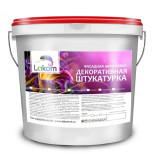 Штукатурка акриловая декоративная Lakom фасадная крупнофактурная 45 кг