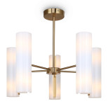 Изображение товара Современный потолочный светильник Freya Fiore с 10 лампами E14, стиль Модерн, белый