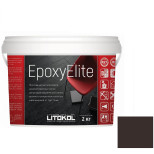 Затирка для плитки Litokol EpoxyElite E.07 Черный кофе 2 кг