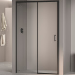 Дверь душевая RGW PA-017B 350801713-14 прозрачная чёрная 1950х1300х6 мм 